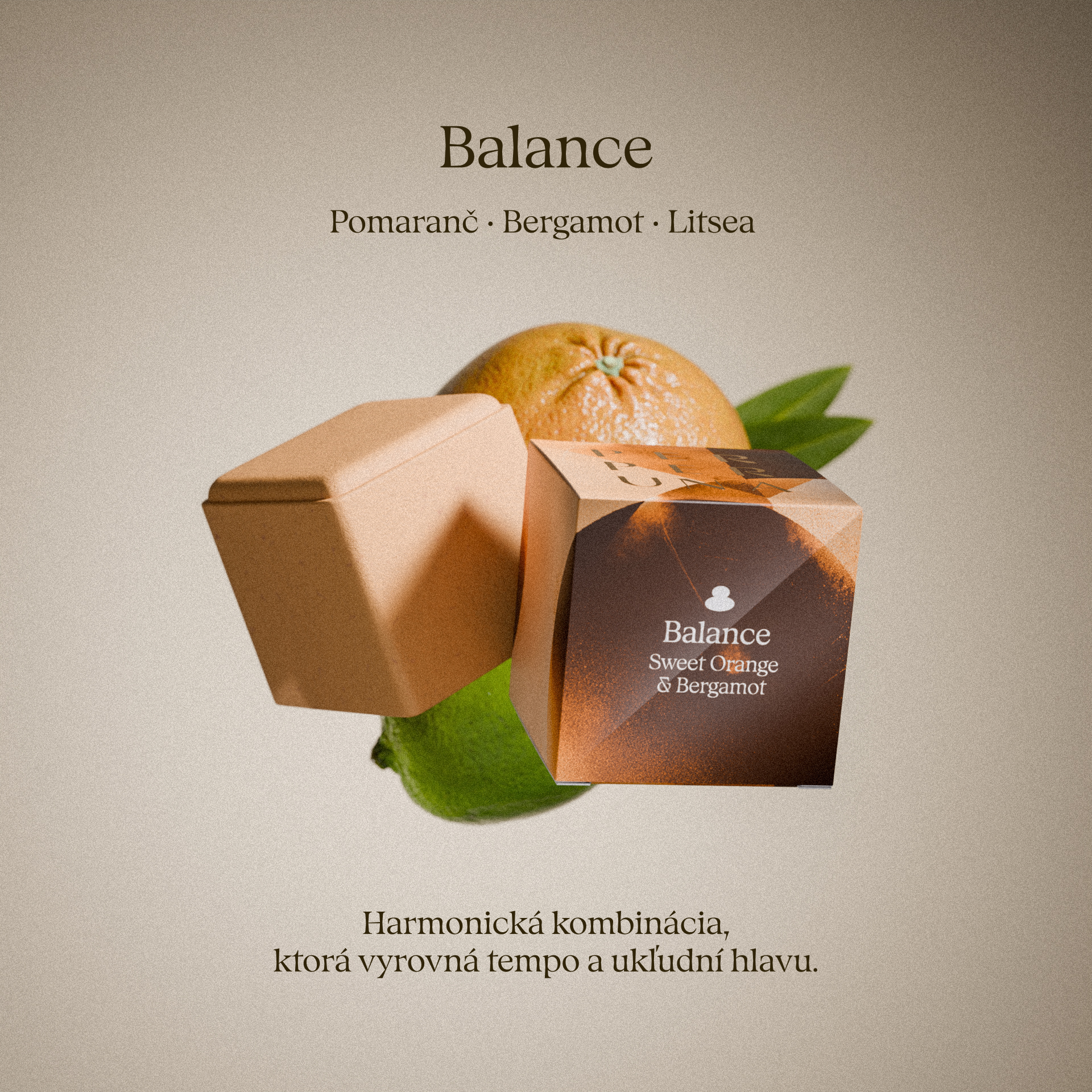 Balance - Sprchová aromatická kostka