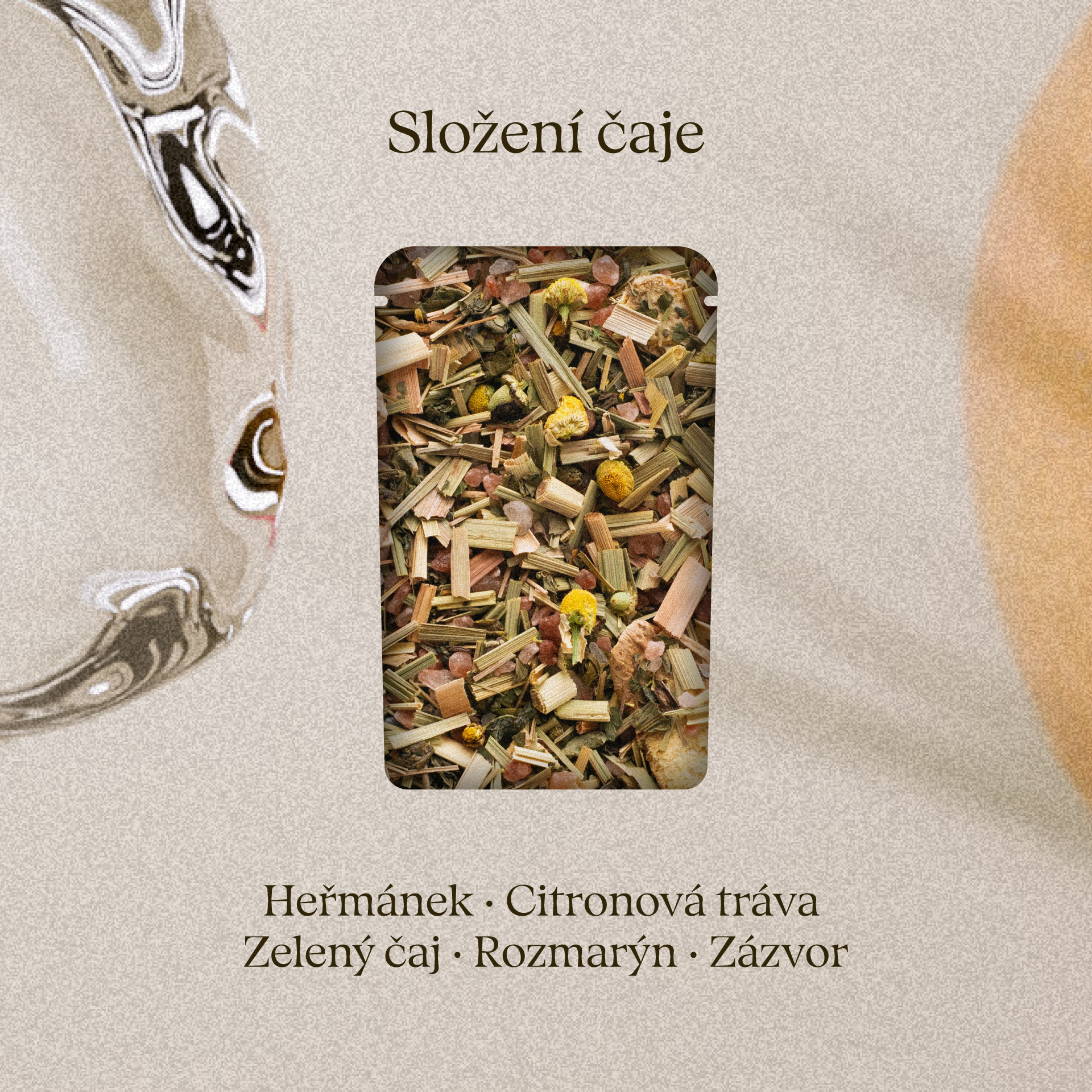 Herbal Spring - Čaj do koupele - Revitalizační a očišťující