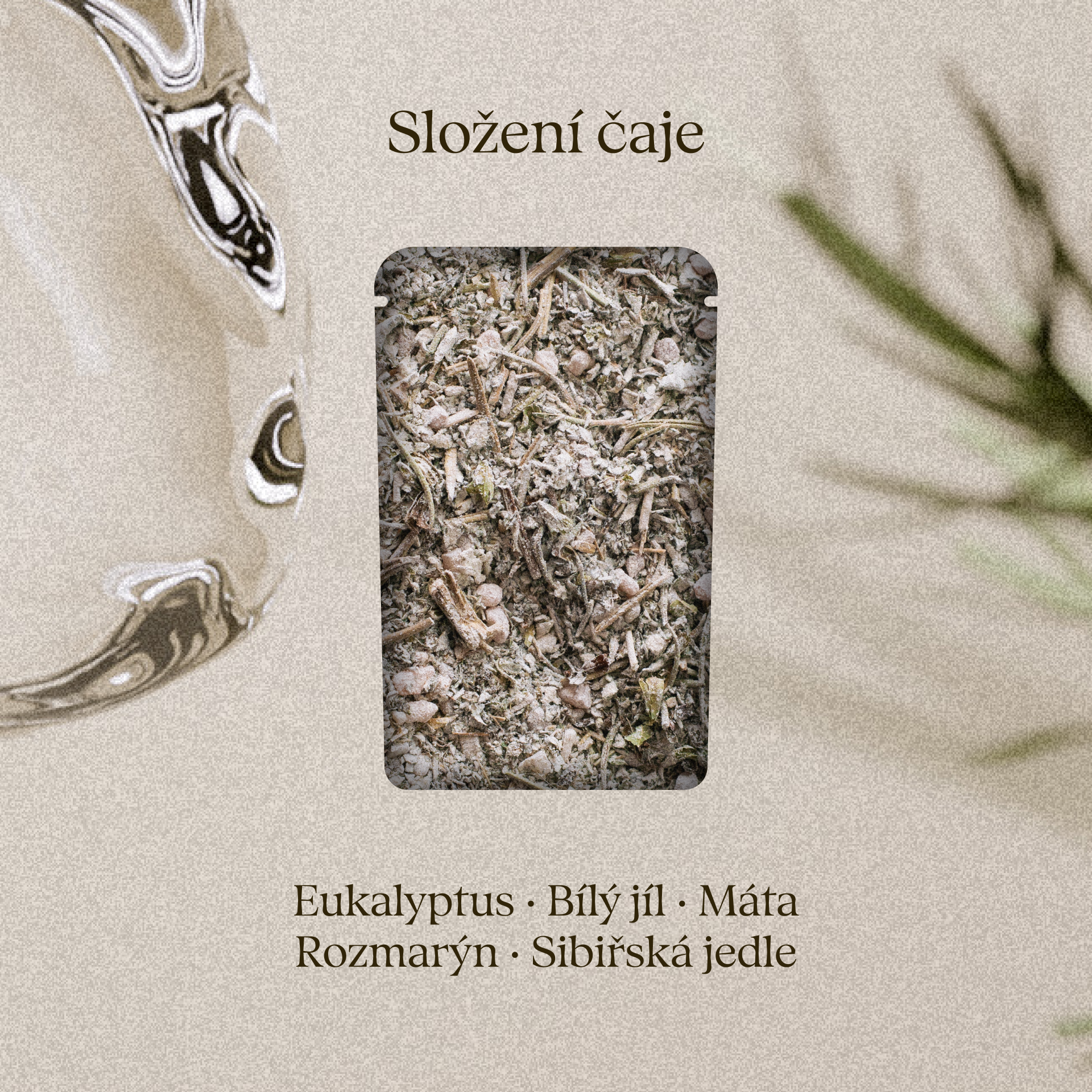 Nordic Forest - Čaj do koupele - Osvěžující a pročišťující