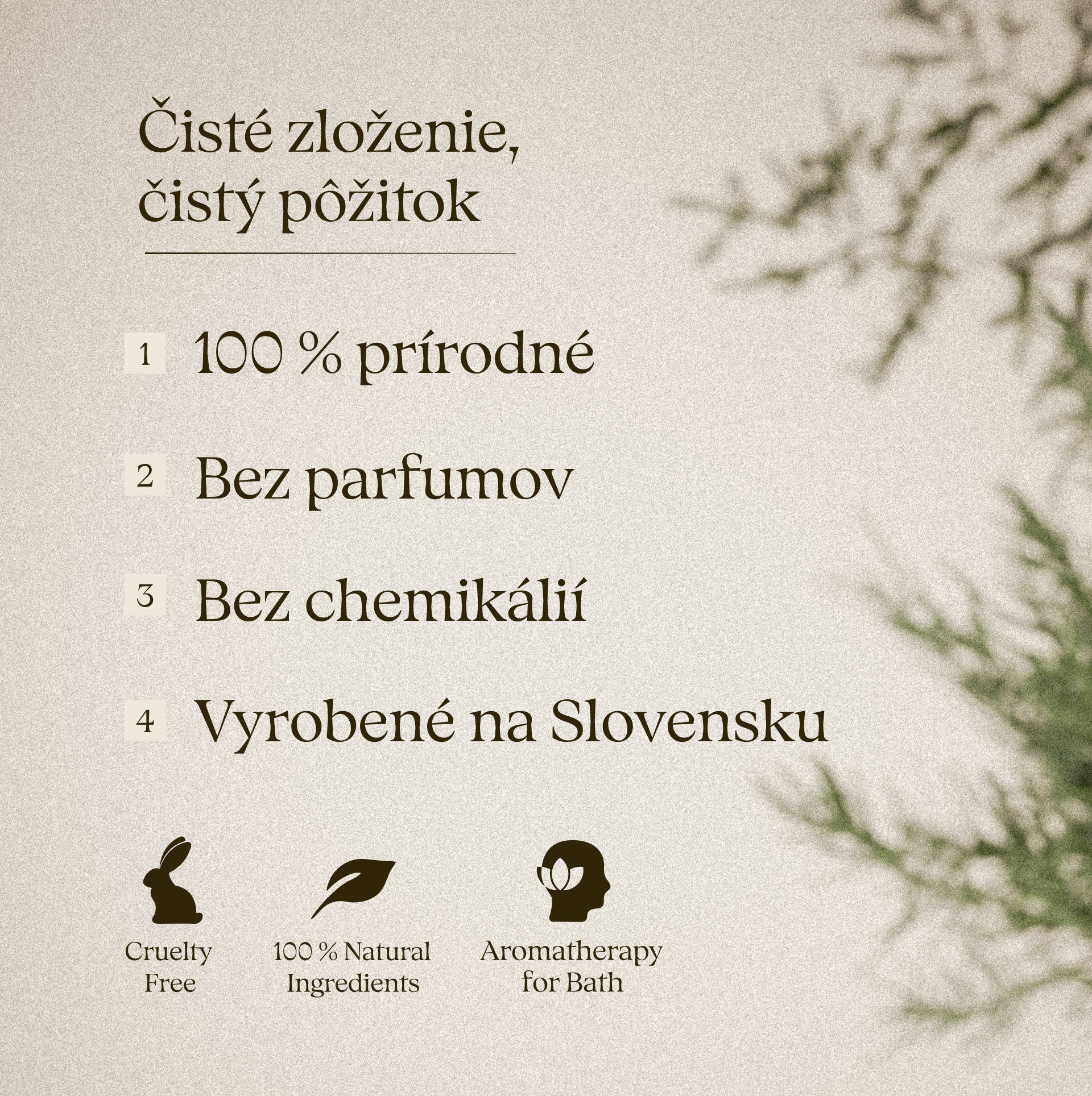 Nordic Forest - Čaj do koupele - Osvěžující a pročišťující