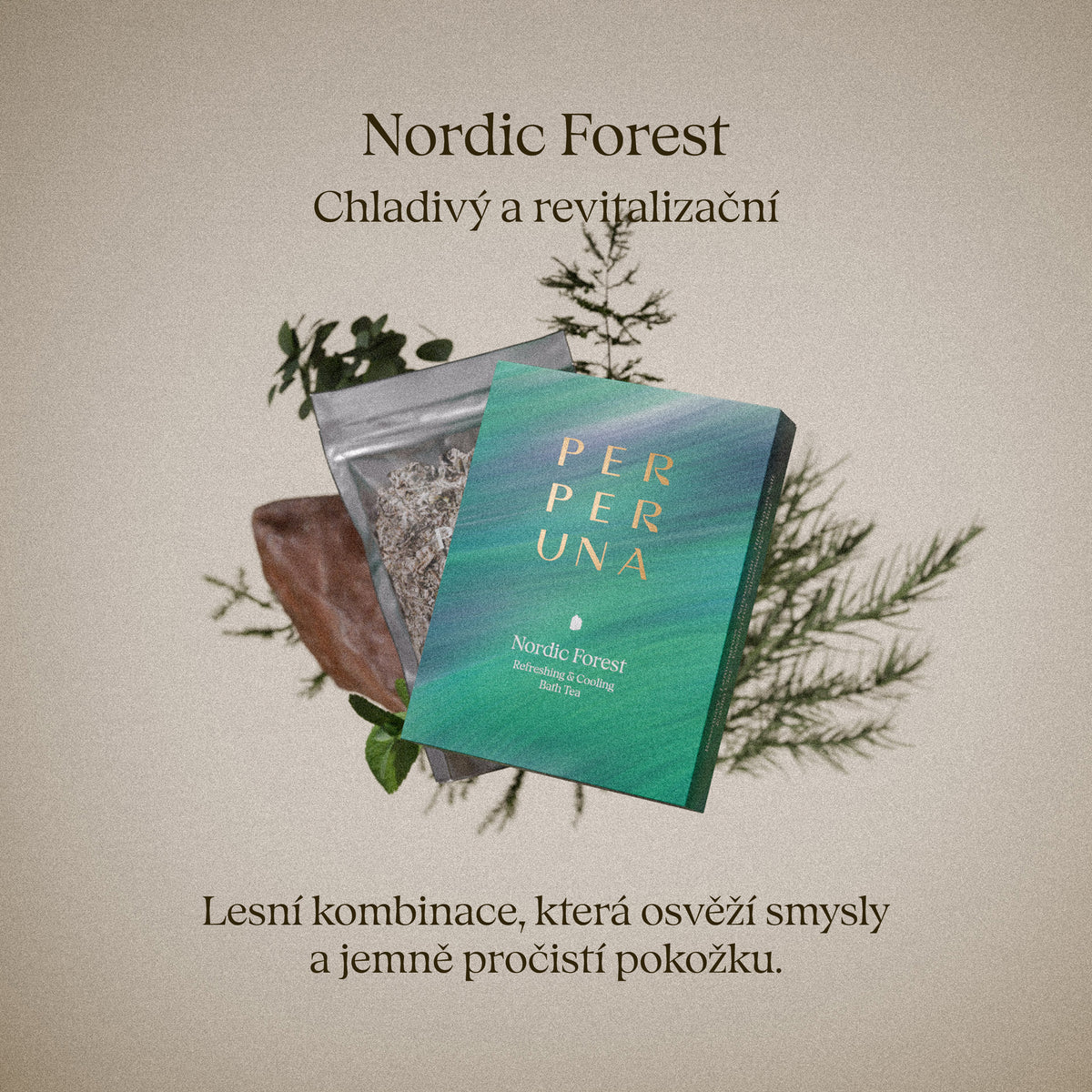 Nordic Forest – Chladivý a revitalizační: lesní kombinace, která osvěží smysly a jemně pročistí pokožku