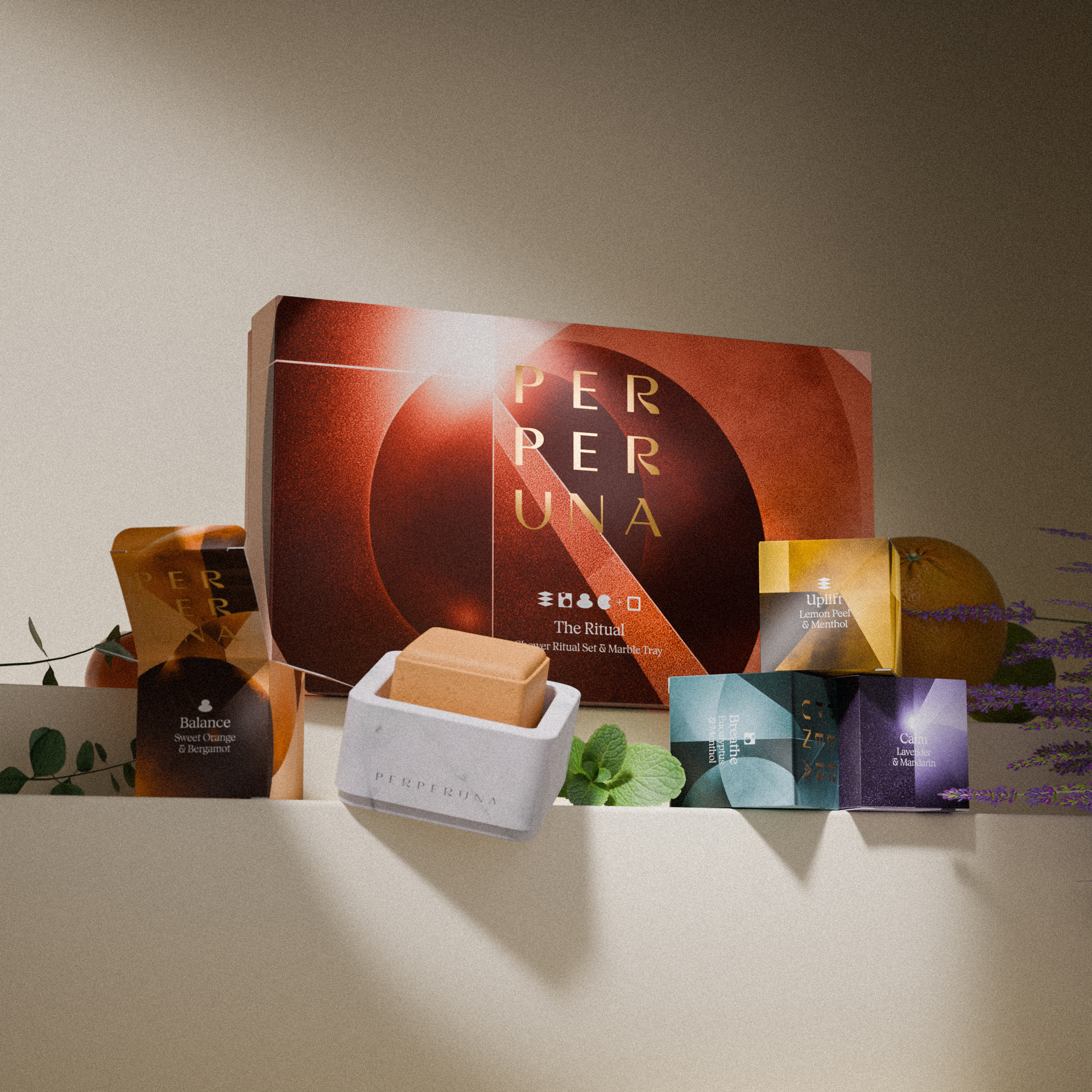 The Ritual - Kompletní set s kamennou miskou