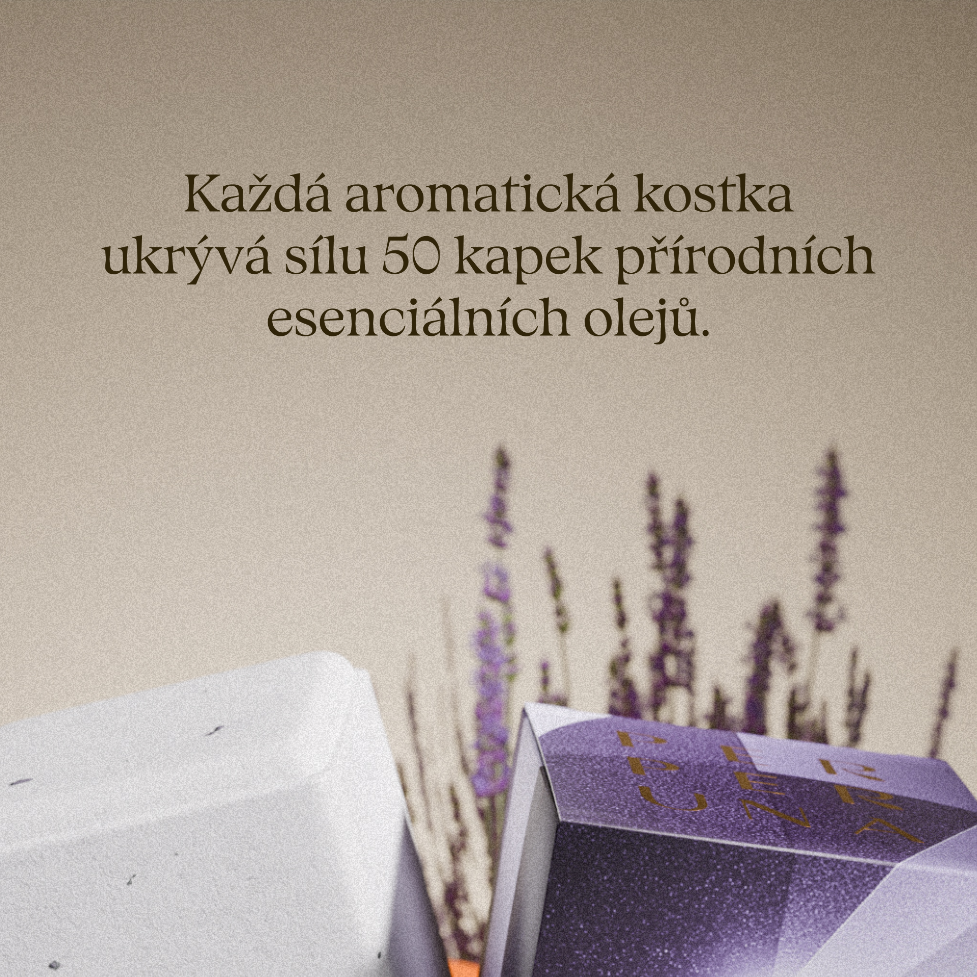Nedokonalé sprchové aromatické kostky