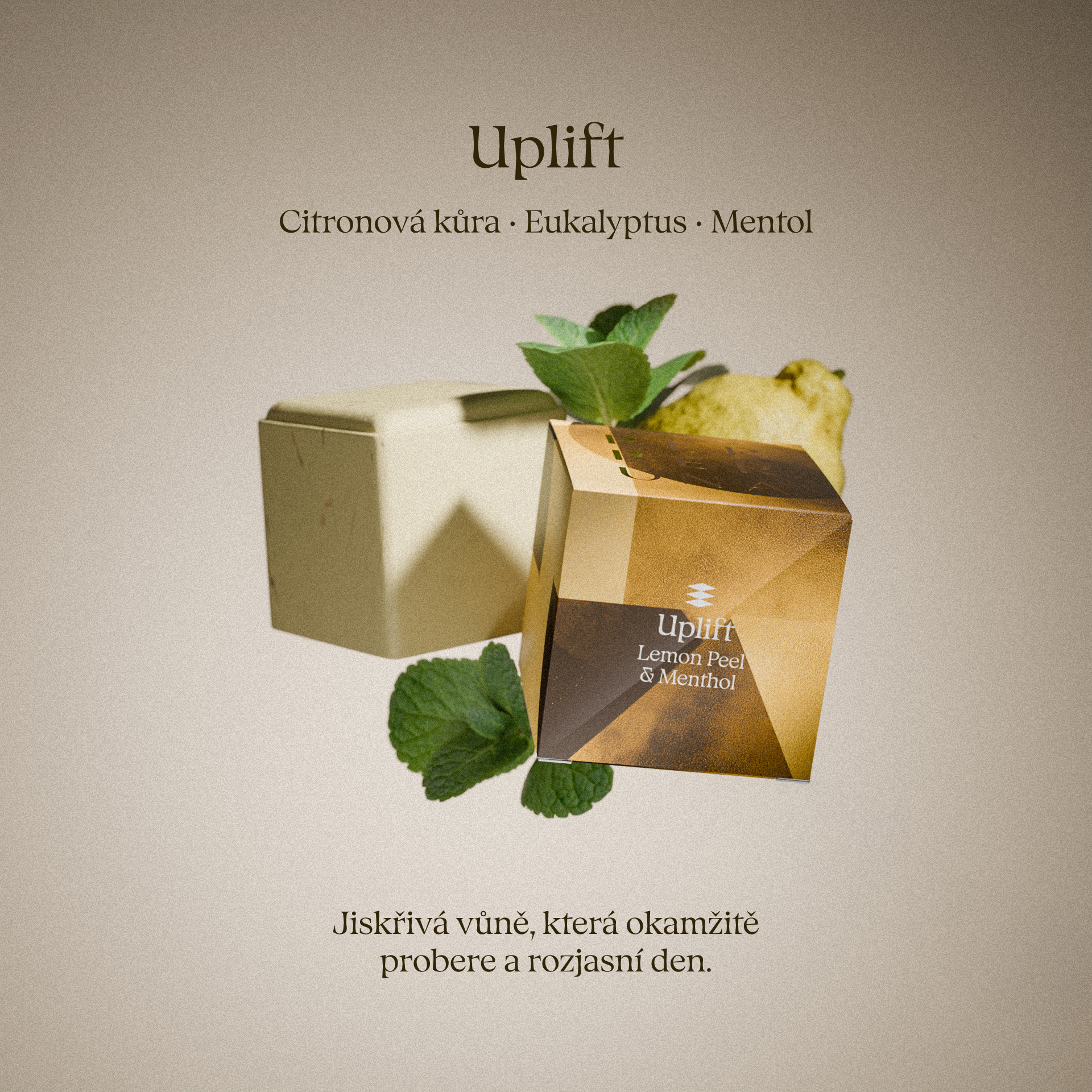 Uplift - Sprchová aromatická kostka