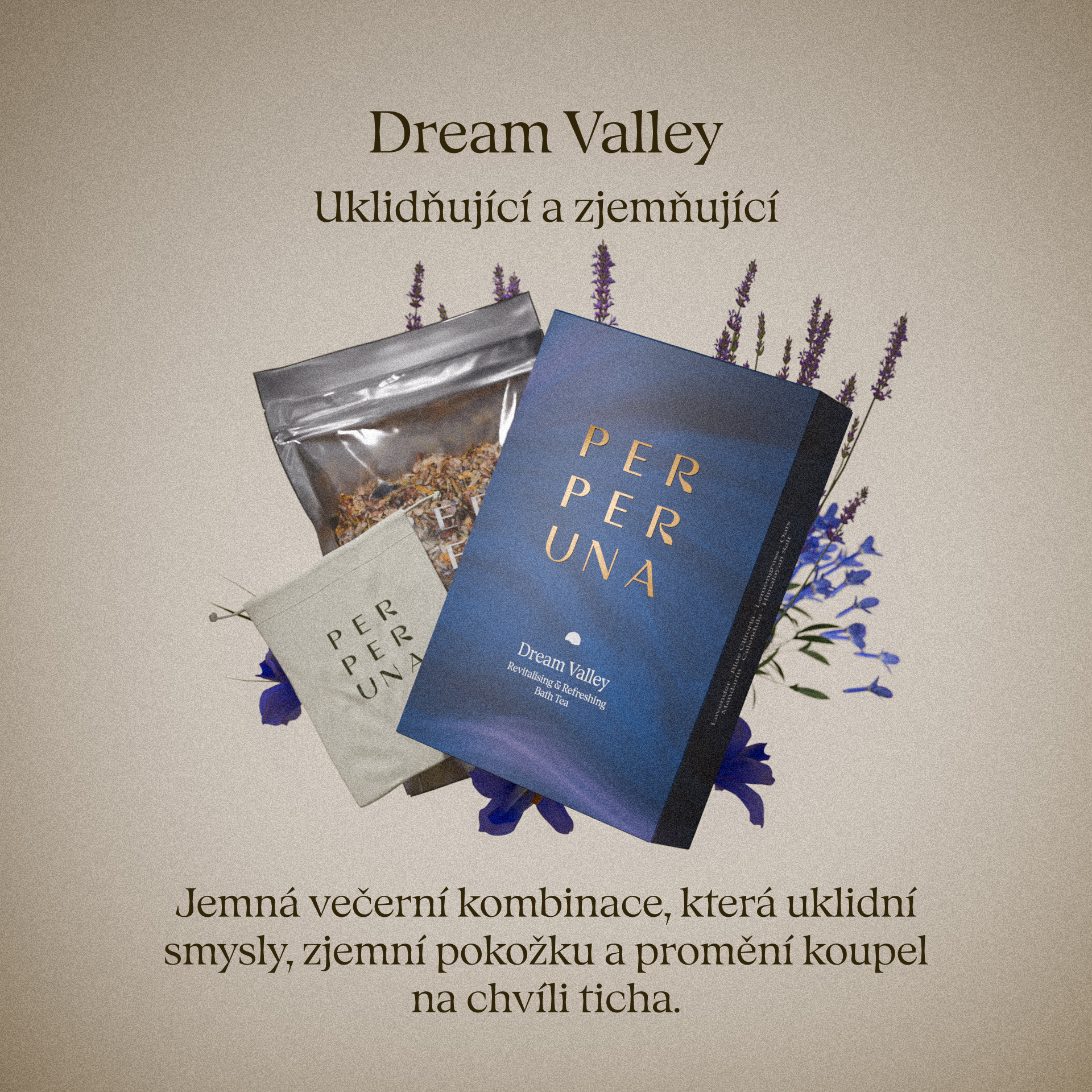 Dream Valley - Čaj do koupele - Zklidňující a zjemňující